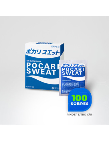 Pocari powder 1 L 100 pack.
