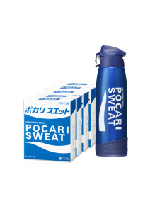 Pocari powder 5 Boxes + THERMO