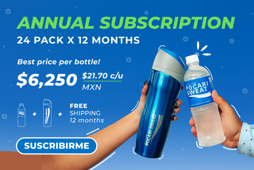Annual subscription Pocari Sweat
