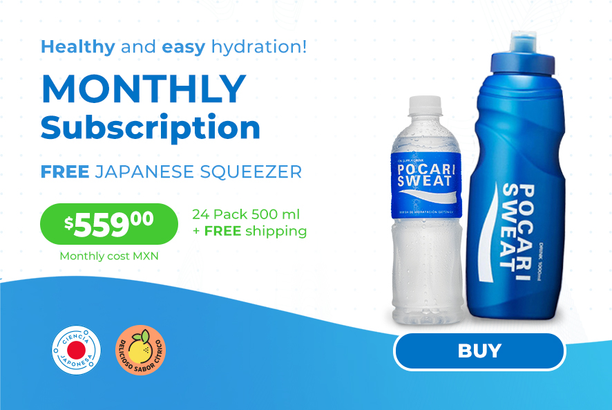 Monthly subscription Pocari Sweat